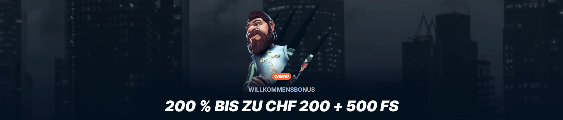 Willkommensbonus für Casino-Spieler